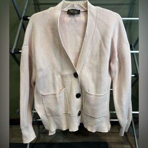 Truth Republic Women’s Size Large Light Pink Cardigan Sweater